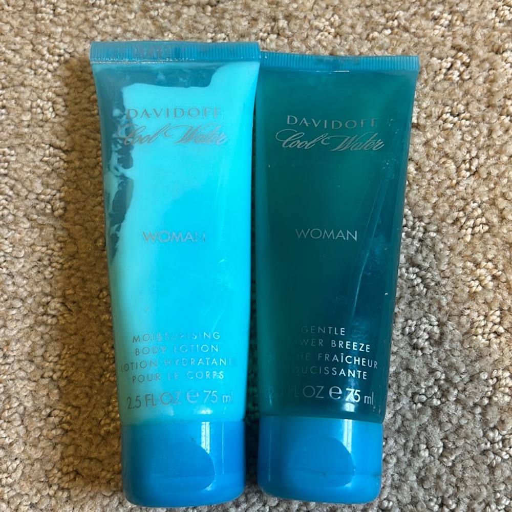 Davidoff- Cool Water lotion and body wash
